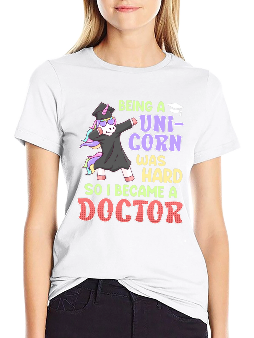 Unicorn Doctor Graduation T-Shirt