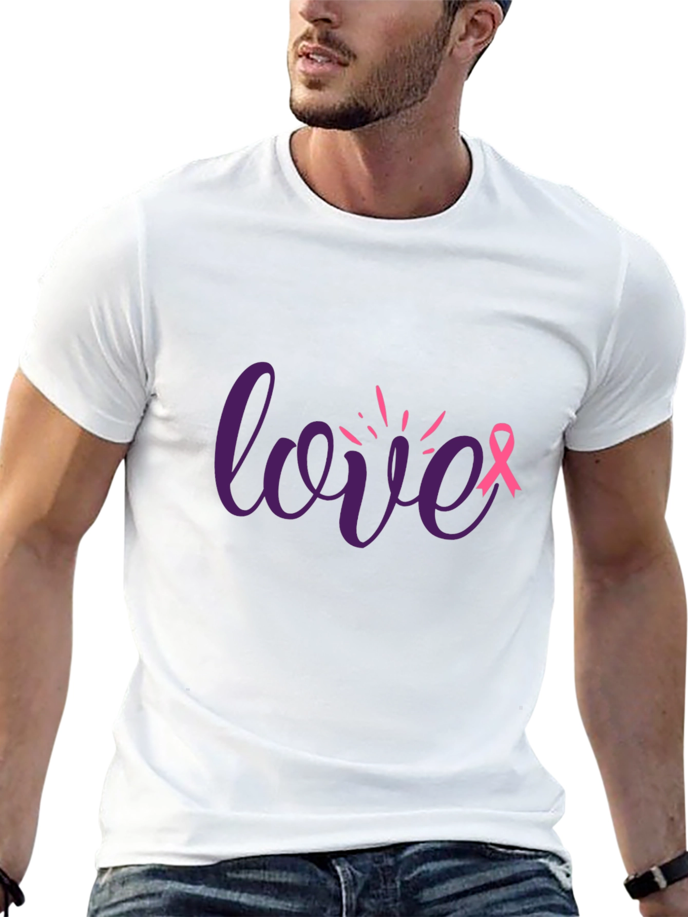 Love Breast Cancer Awareness T-Shirt