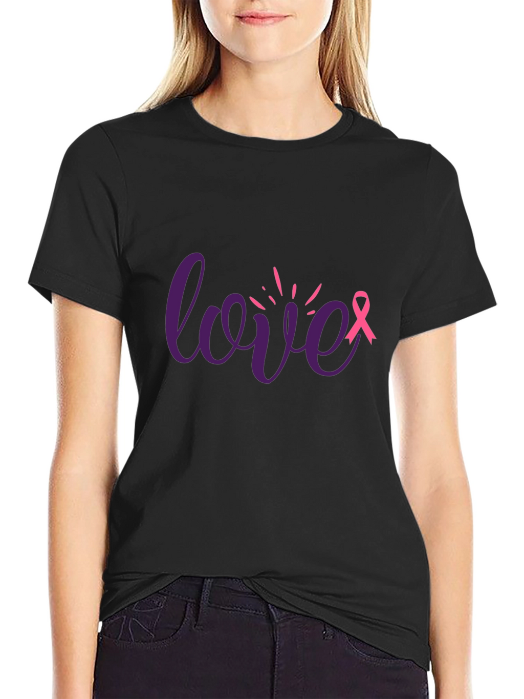 Love Breast Cancer Awareness T-Shirt