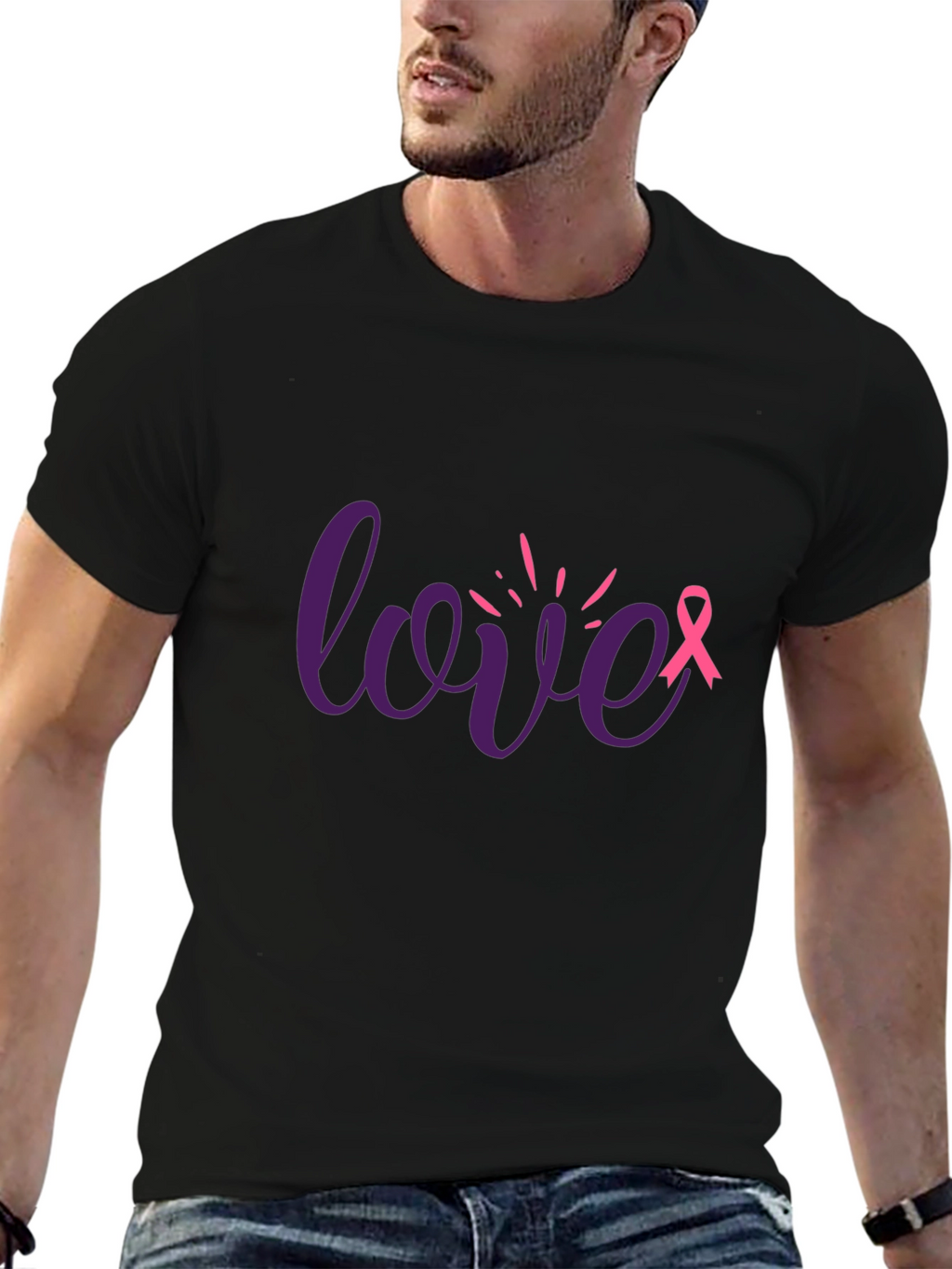 Love Breast Cancer Awareness T-Shirt