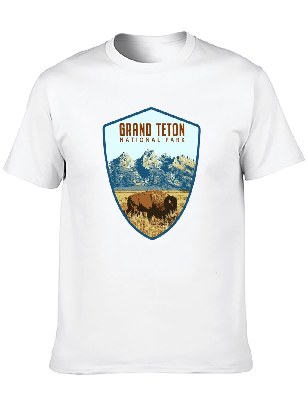 Grand Teton National Park Bison T-Shirt