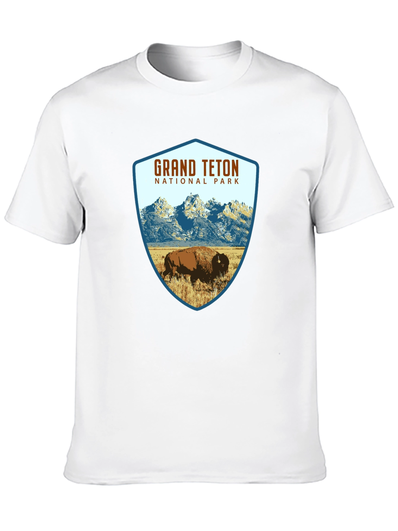 Grand Teton National Park Bison T-Shirt