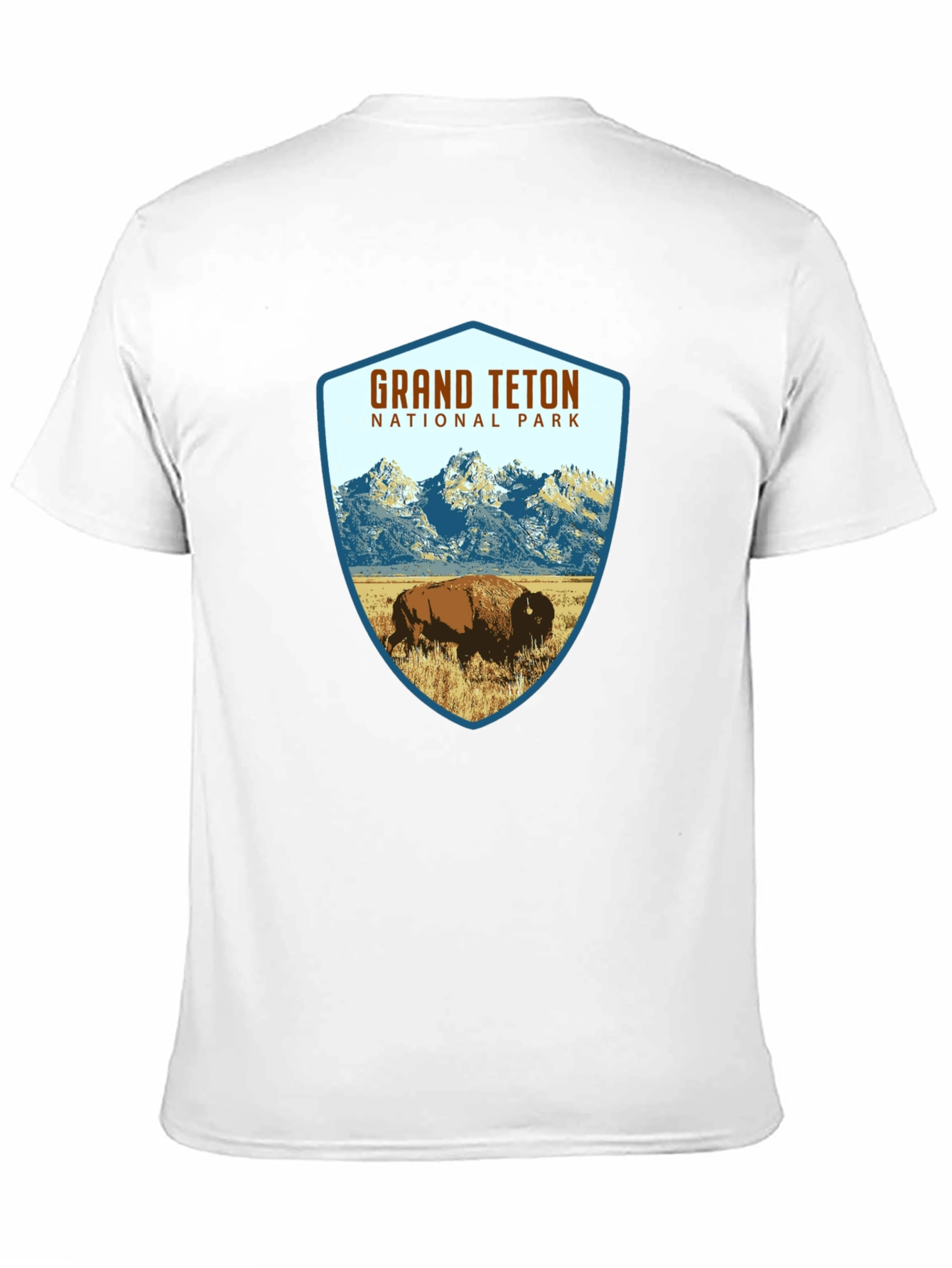 Grand Teton National Park Bison T-Shirt