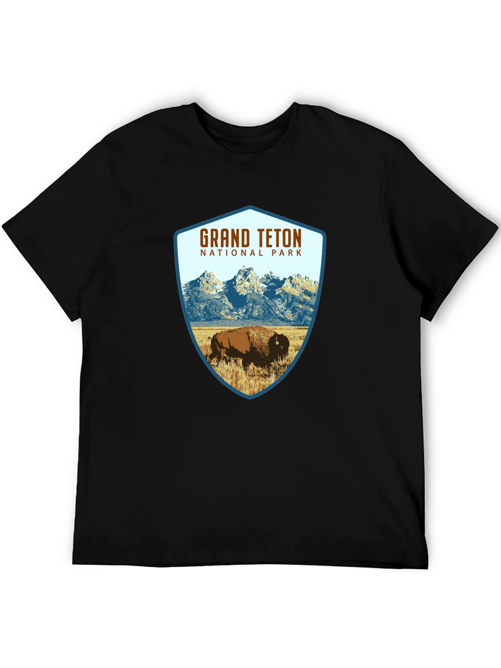Grand Teton National Park Bison T-Shirt