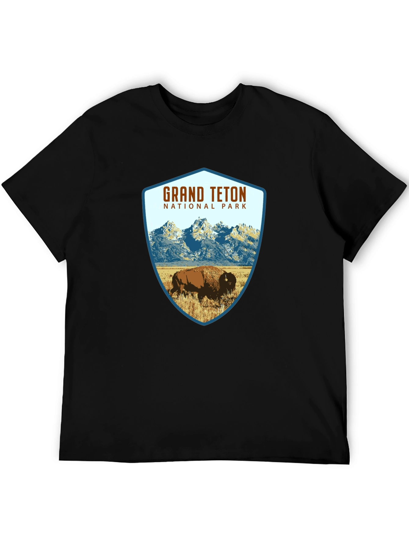 Grand Teton National Park Bison T-Shirt