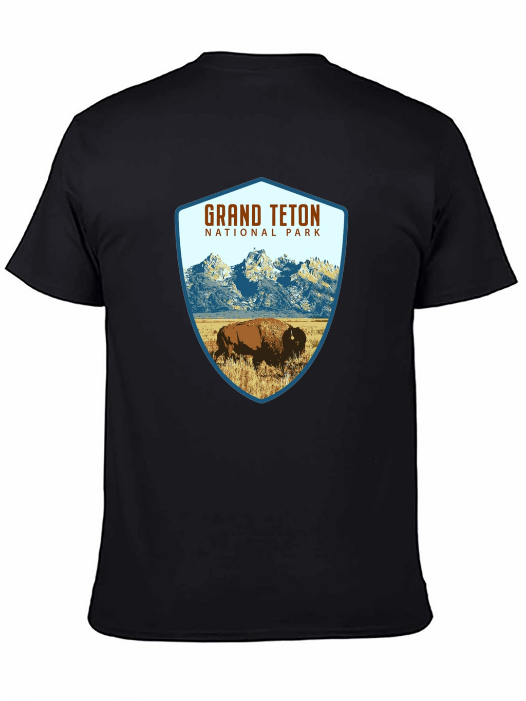 Grand Teton National Park Bison T-Shirt