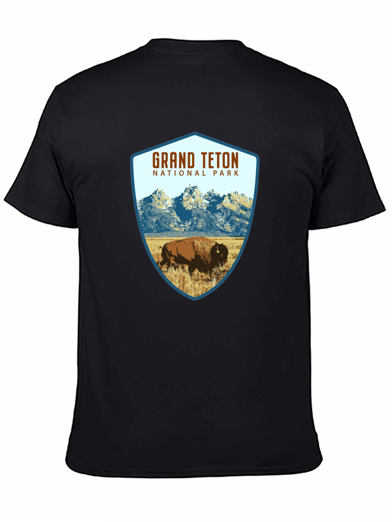 Grand Teton National Park Bison T-Shirt