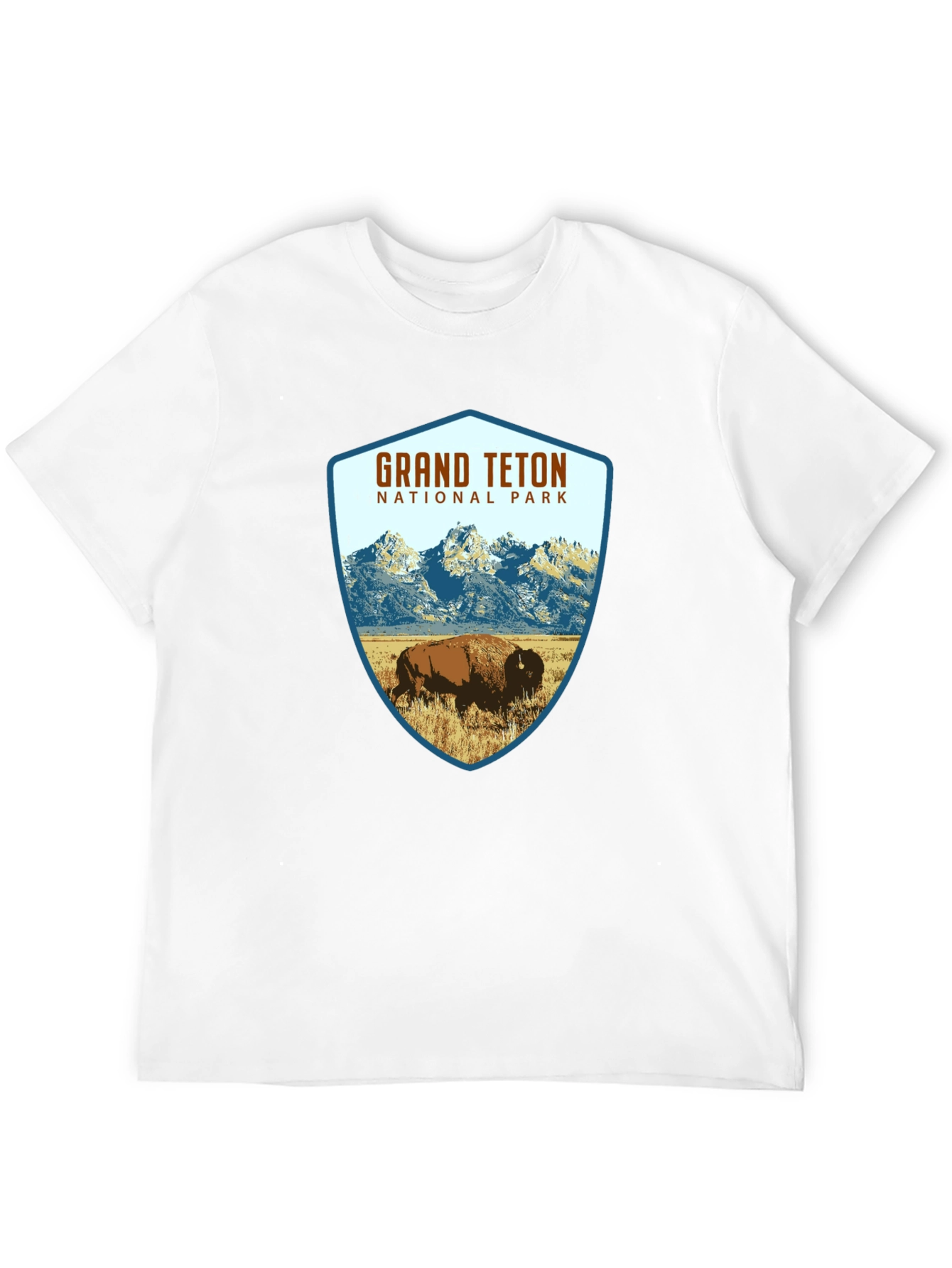 Grand Teton National Park Bison T-Shirt
