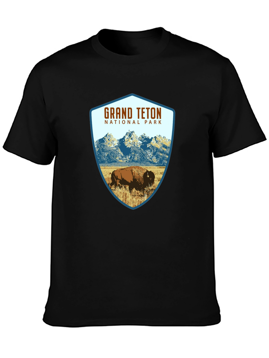Grand Teton National Park Bison T-Shirt