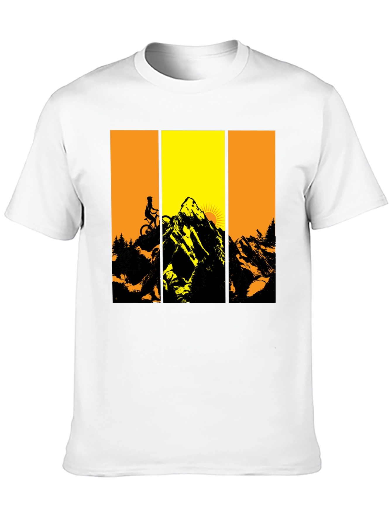 Mountain Biker Graphic Tee - Adventure Ready