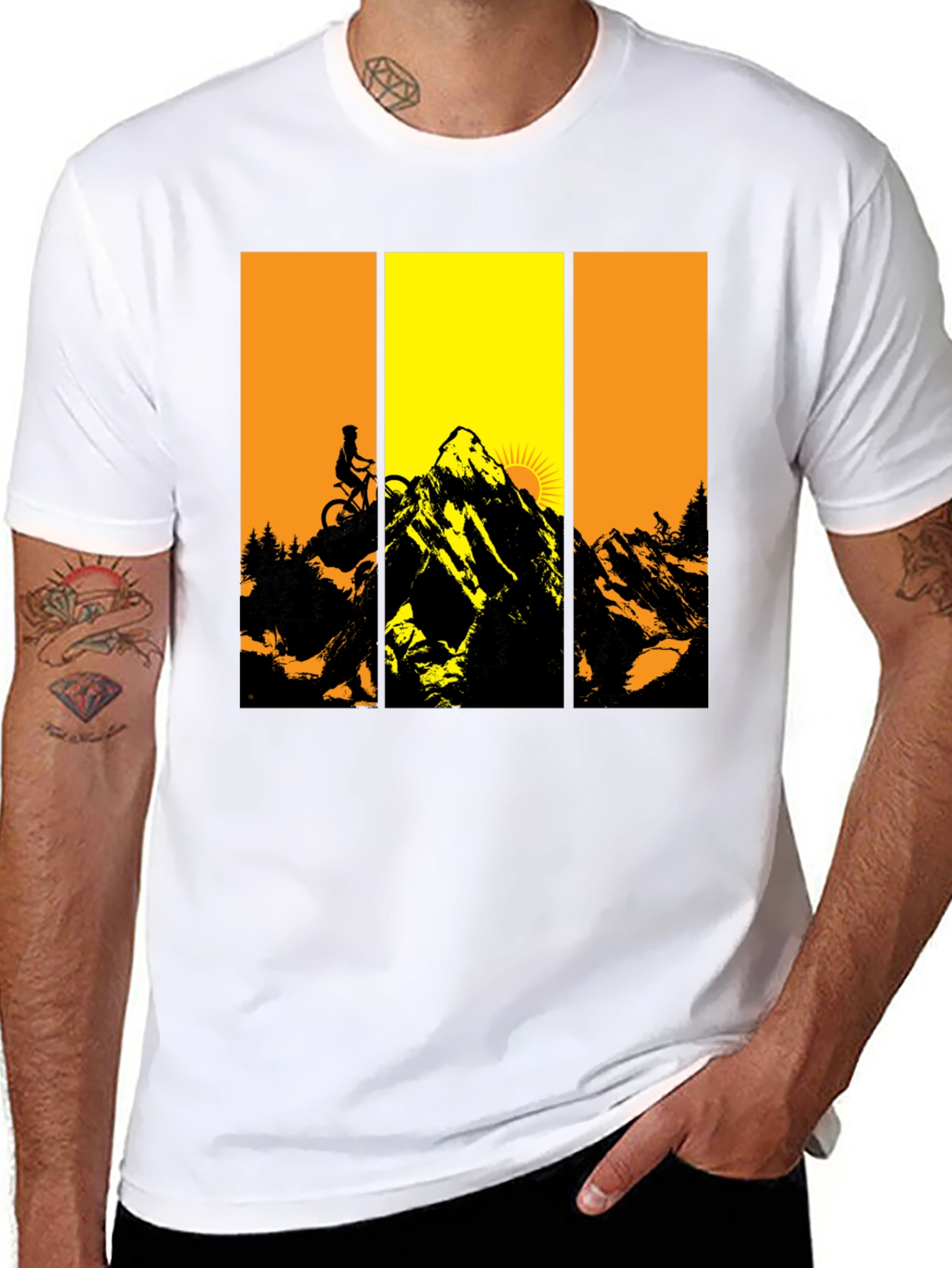 Mountain Biker Graphic Tee - Adventure Ready