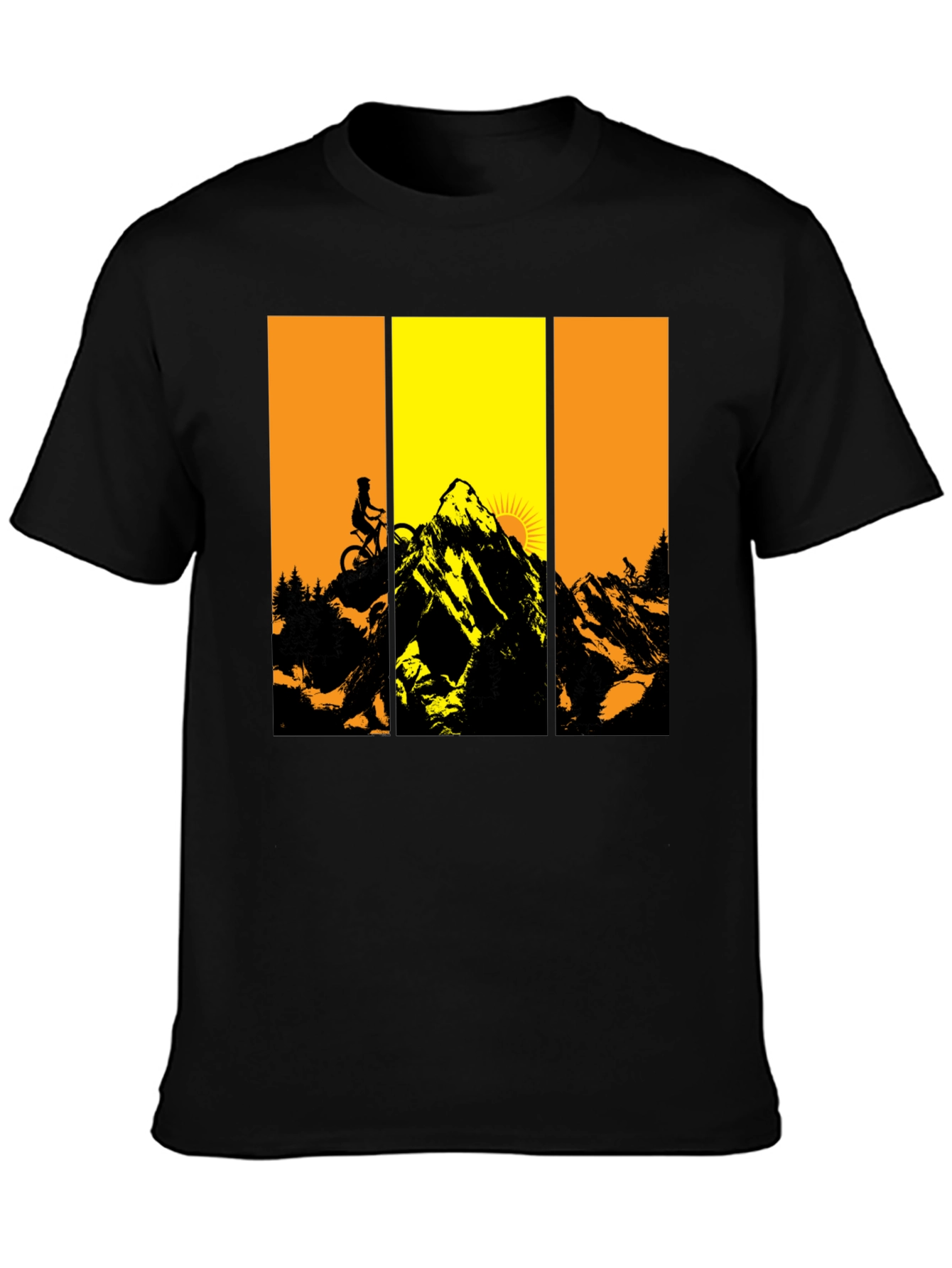 Mountain Biker Graphic Tee - Adventure Ready