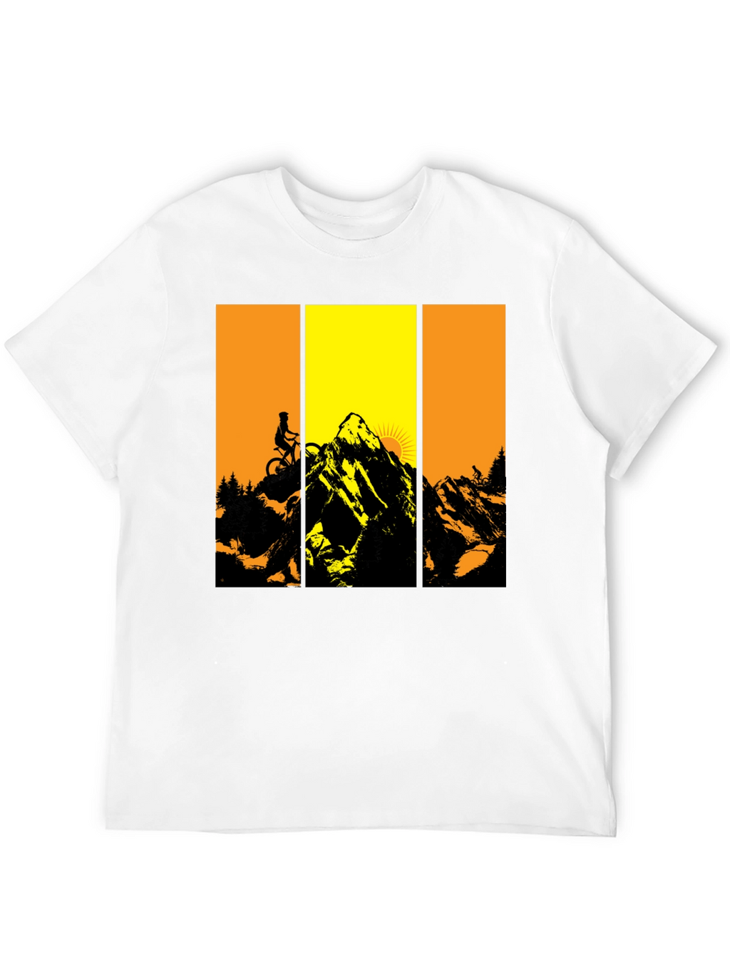 Mountain Biker Graphic Tee - Adventure Ready