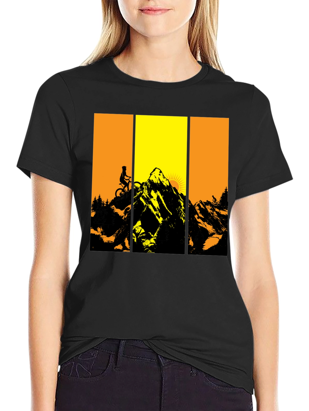 Mountain Biker Graphic Tee - Adventure Ready