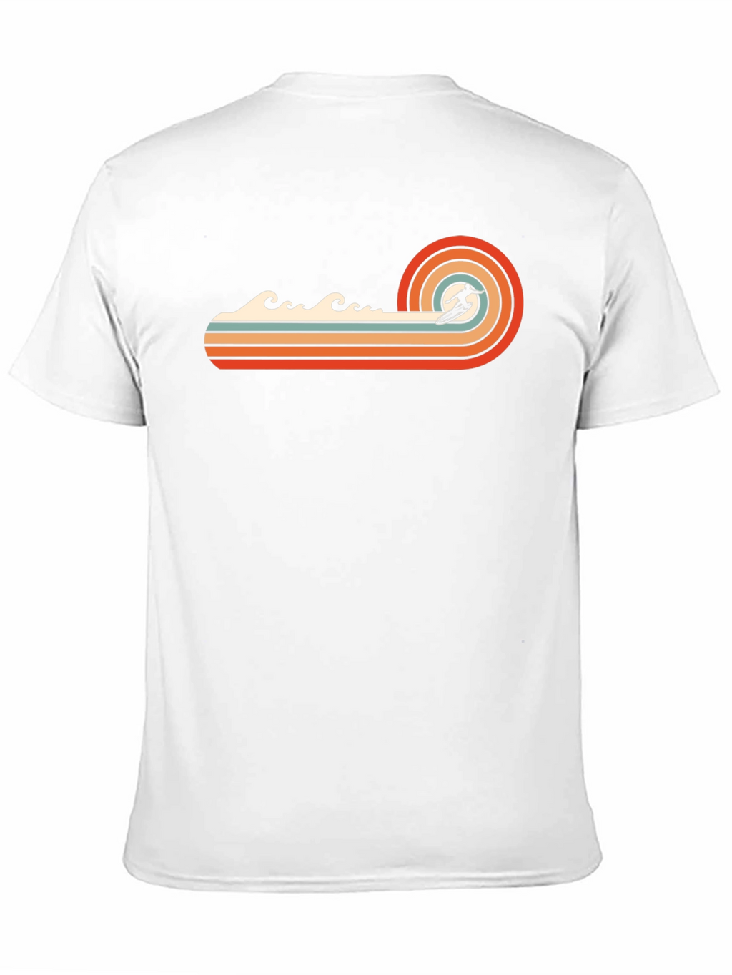 Retro Surfer Wave T-Shirt