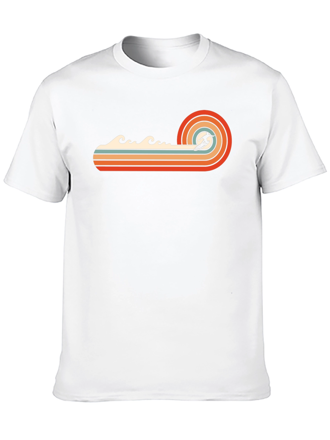 Retro Surfer Wave T-Shirt