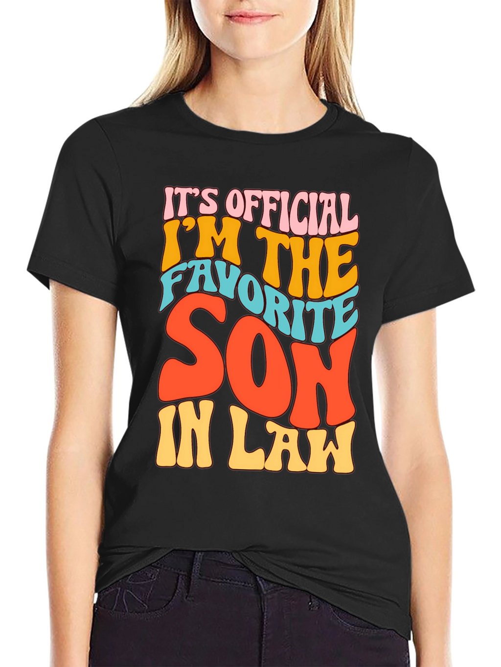 Favorite Son-In-Law Novelty Graphic T-Shirt