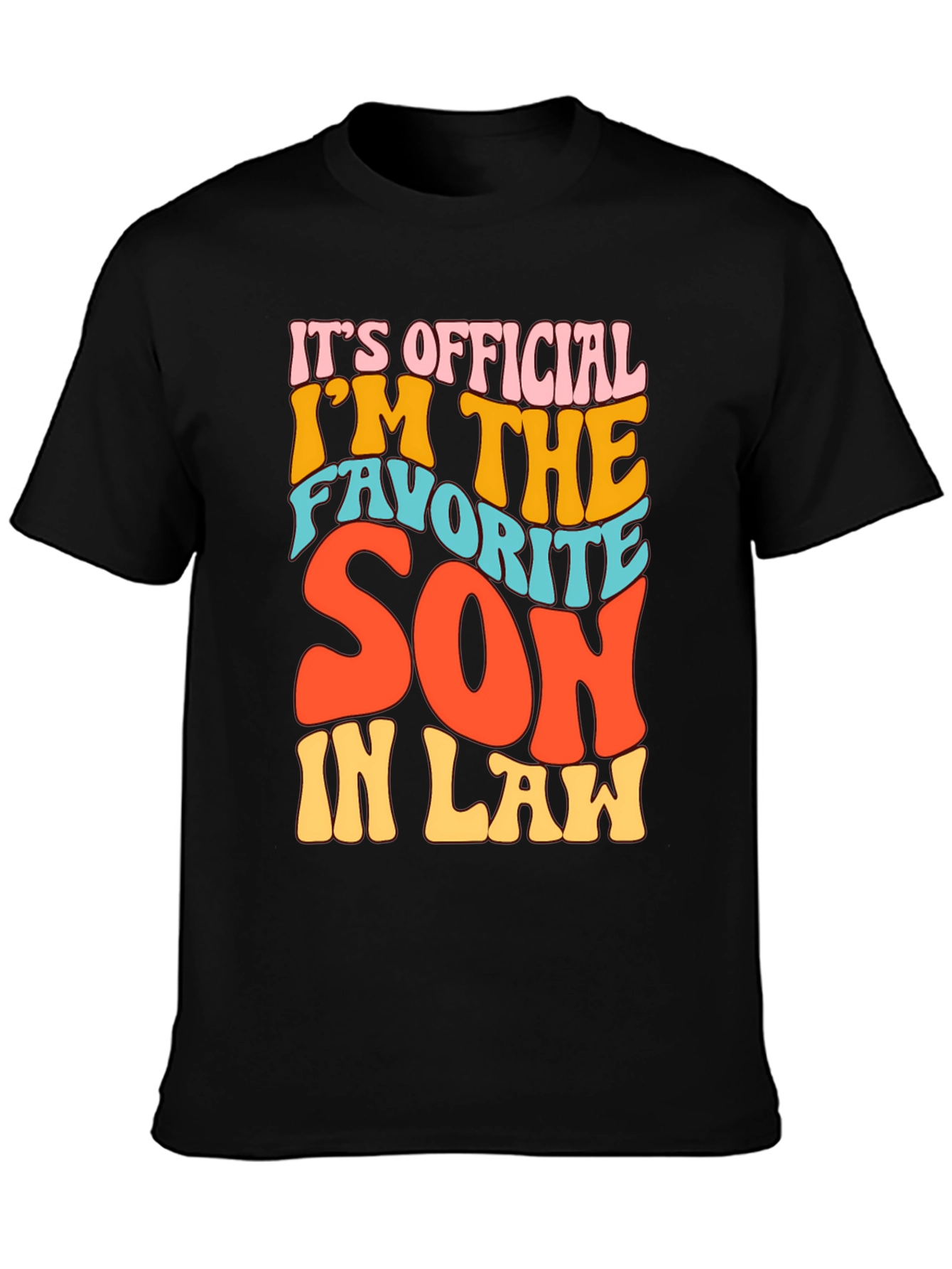 Favorite Son-In-Law Novelty Graphic T-Shirt