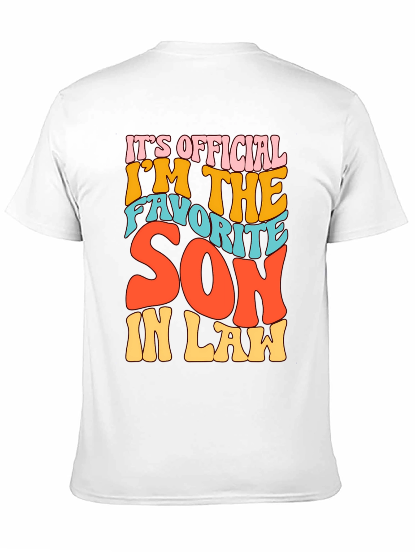 Favorite Son-In-Law Novelty Graphic T-Shirt