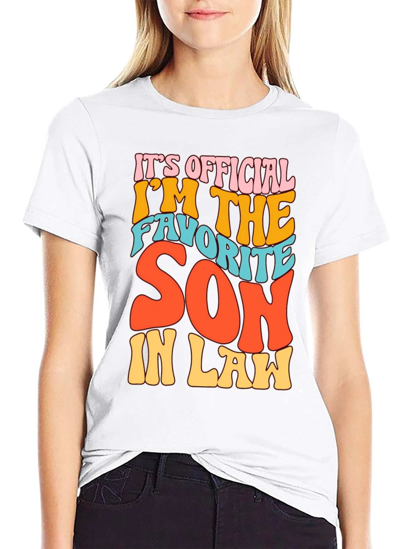 Favorite Son-In-Law Novelty Graphic T-Shirt