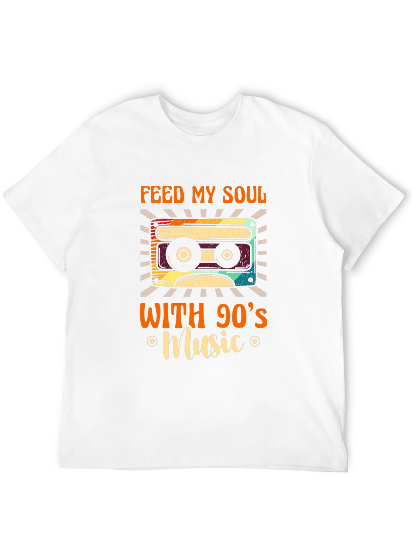 Retro 90s Music Soul Cassette T-Shirt