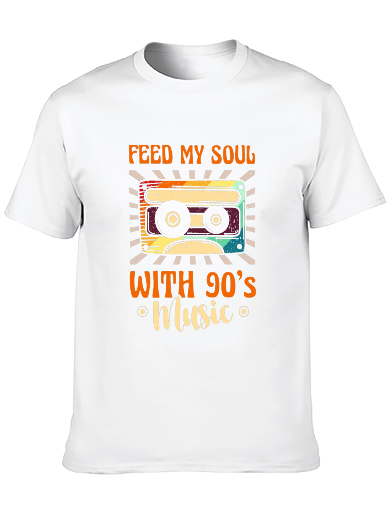Retro 90s Music Soul Cassette T-Shirt