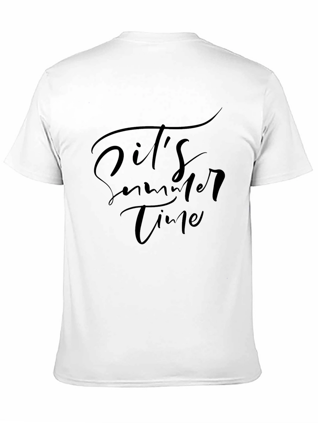 Its Summer Time Black T-Shirt