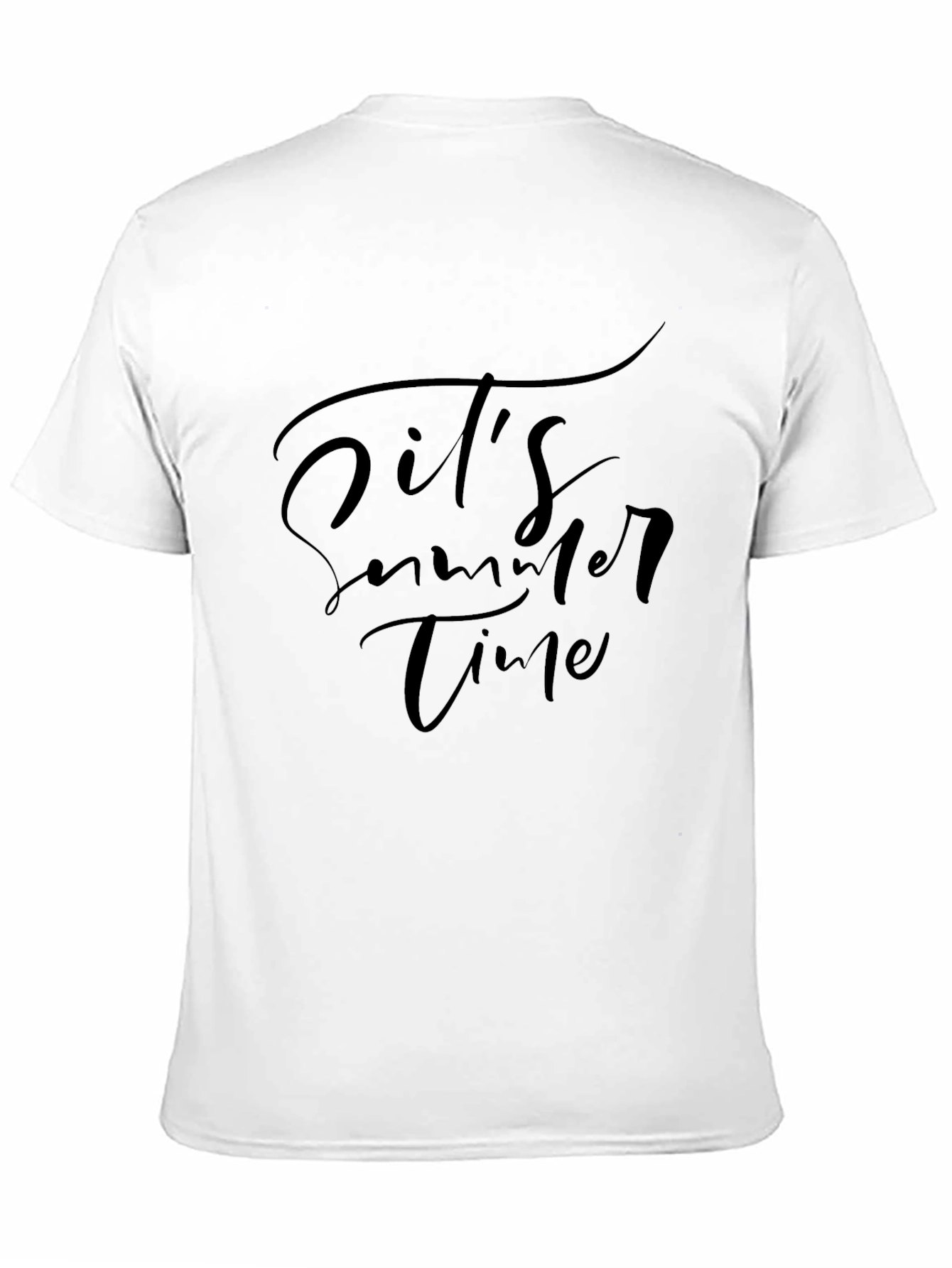 Its Summer Time Black T-Shirt