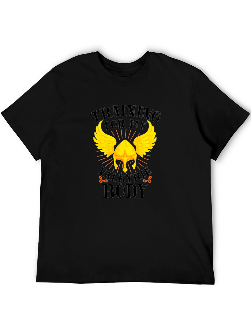 Valkyrie Body Training Graphic Tee - Black