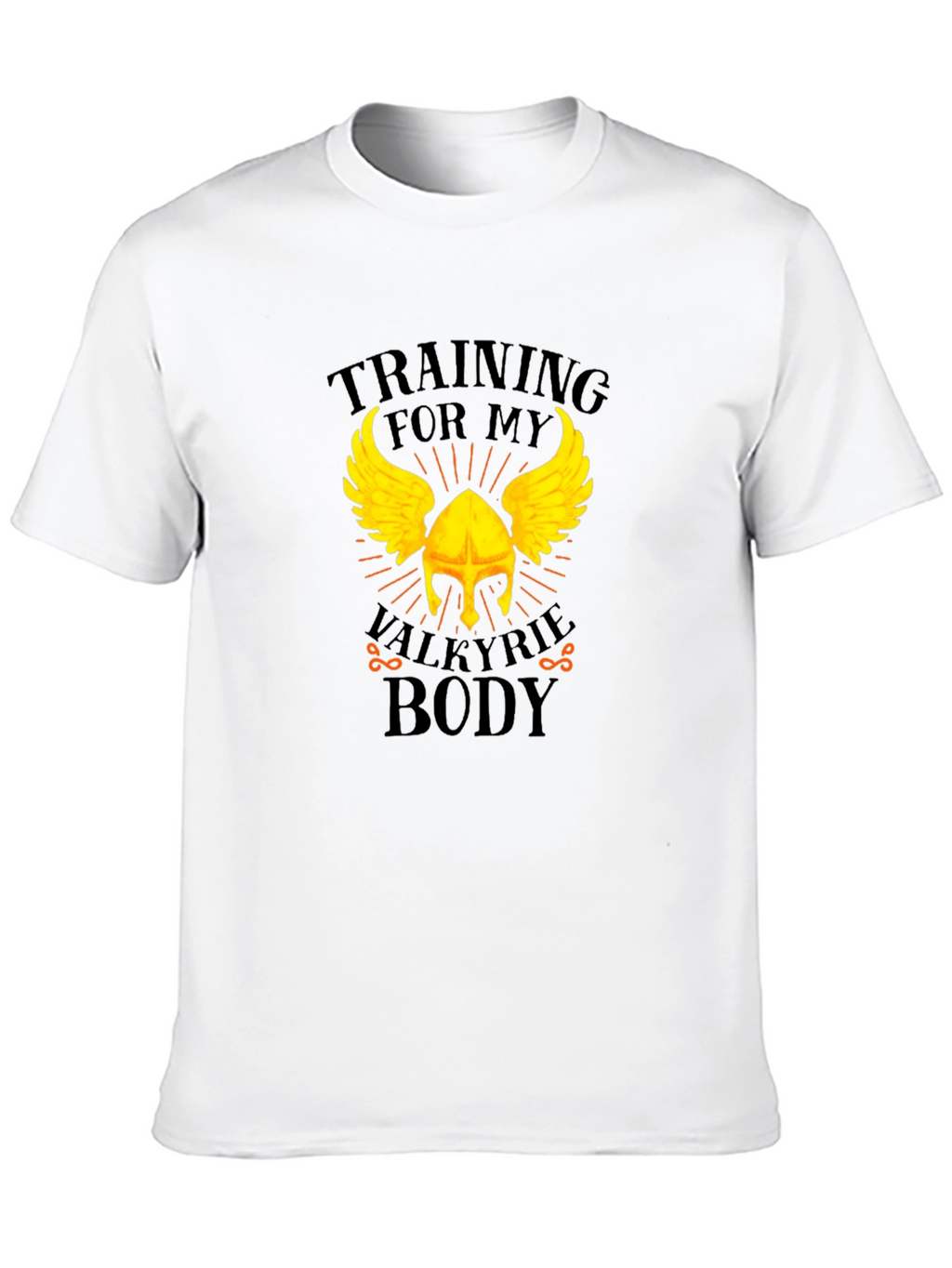 Valkyrie Body Training Graphic Tee - Black