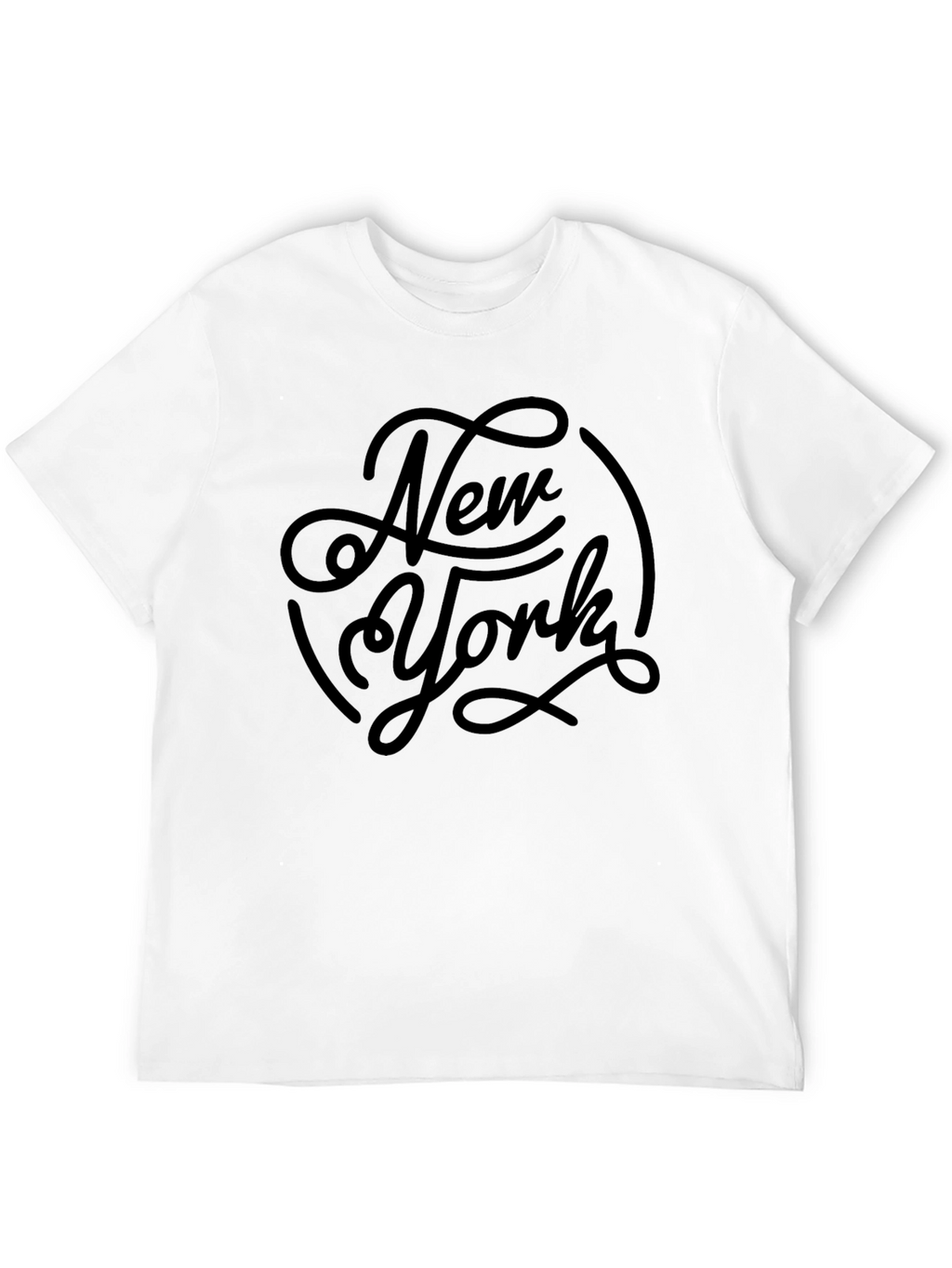 New York Graphic Tee - Stylish Black T-Shirt