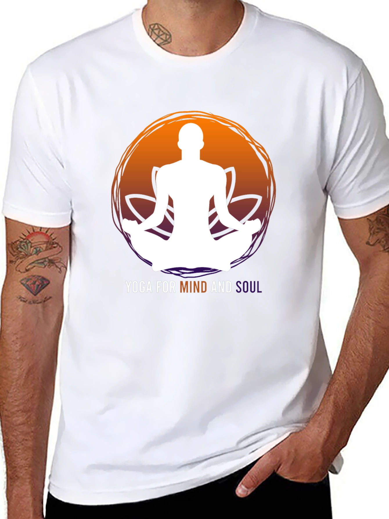Yoga Mind and Soul Graphic Tee