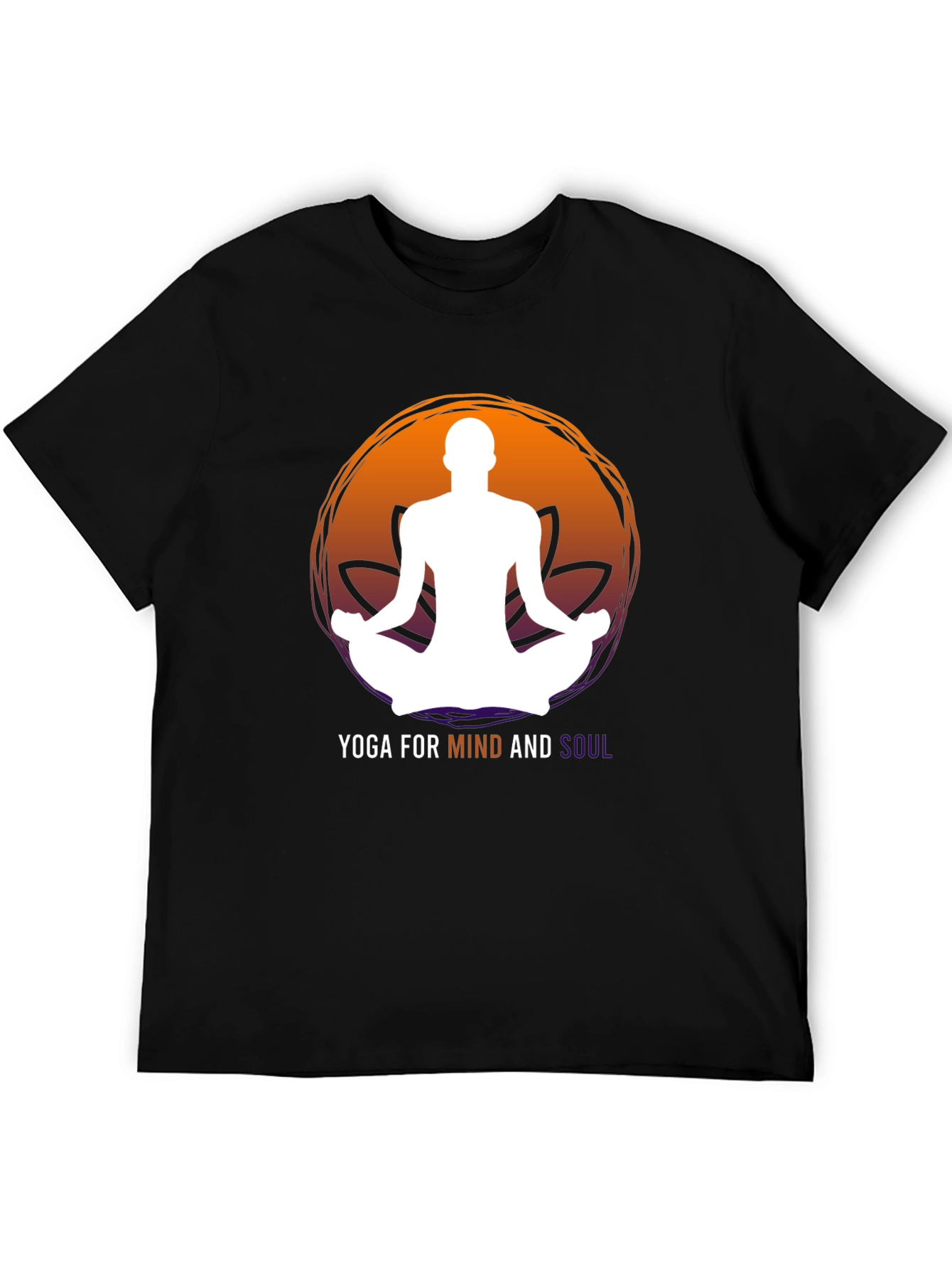 Yoga Mind and Soul Graphic Tee
