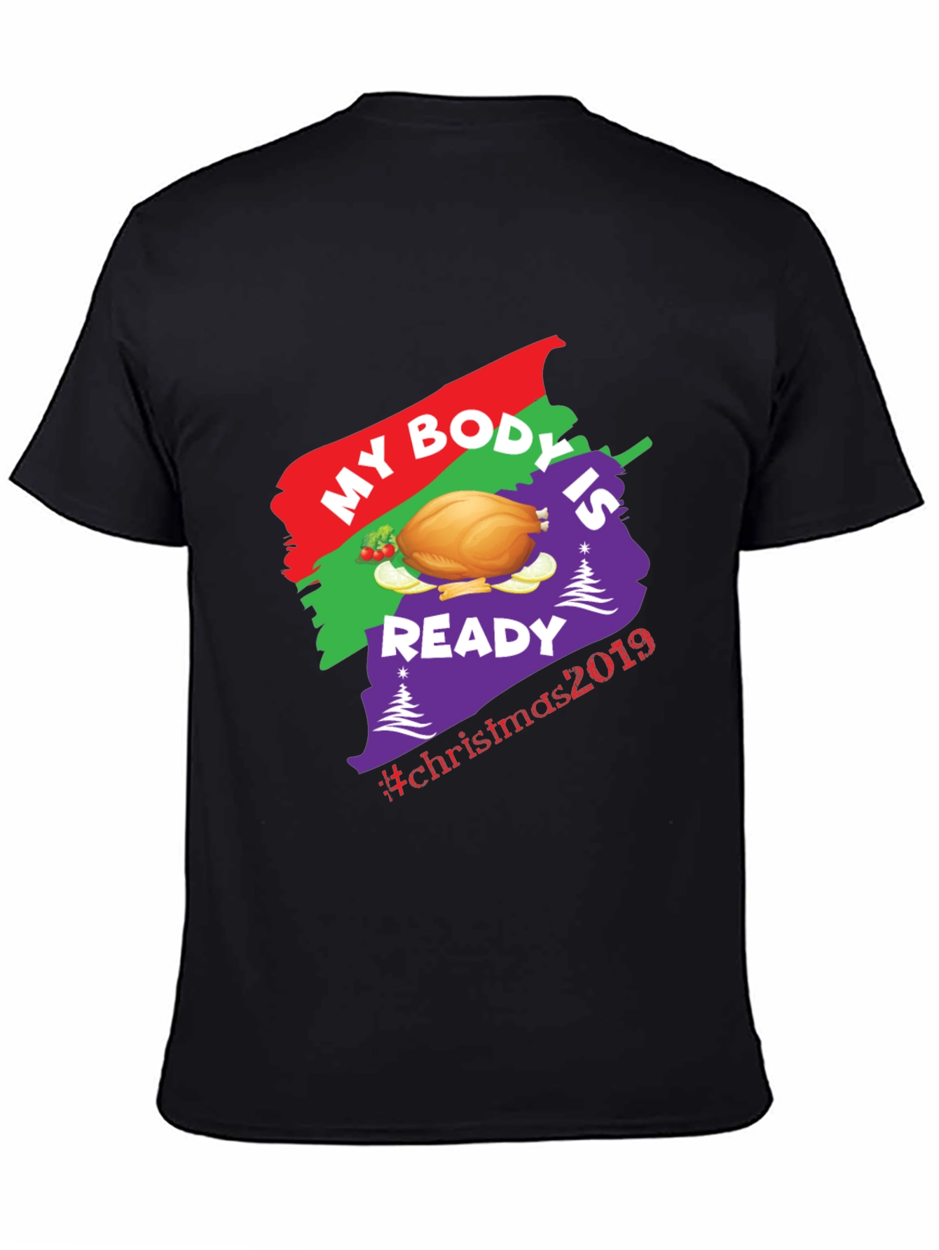 Christmas Turkey T-Shirt - My Body is Ready