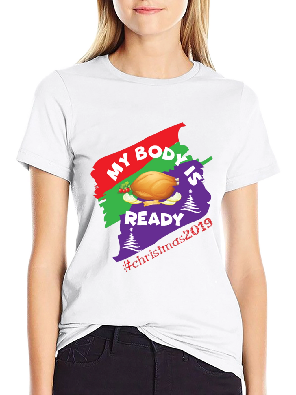 Christmas Turkey T-Shirt - My Body is Ready