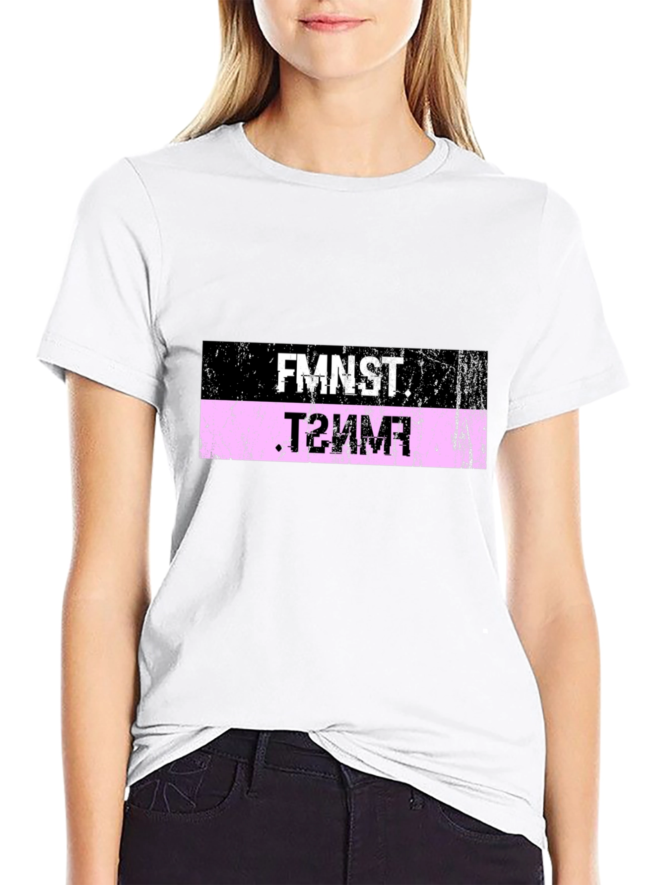 Feminist FMNST T-Shirt: Black Tee for Equality