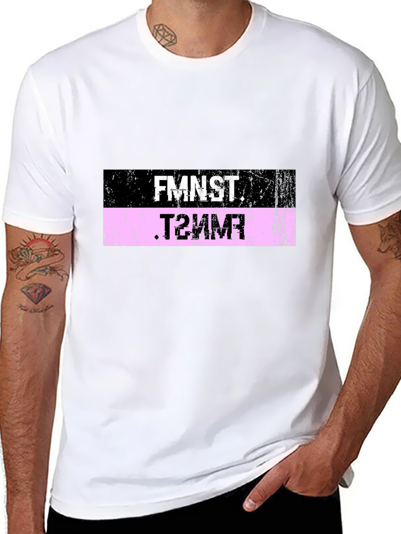 Feminist FMNST T-Shirt: Black Tee for Equality