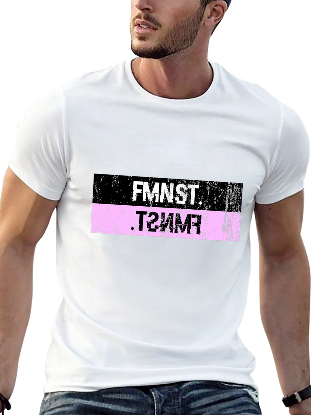 Feminist FMNST T-Shirt: Black Tee for Equality