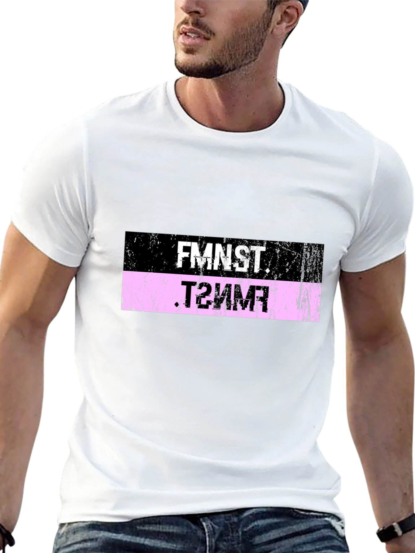 Feminist FMNST T-Shirt: Black Tee for Equality