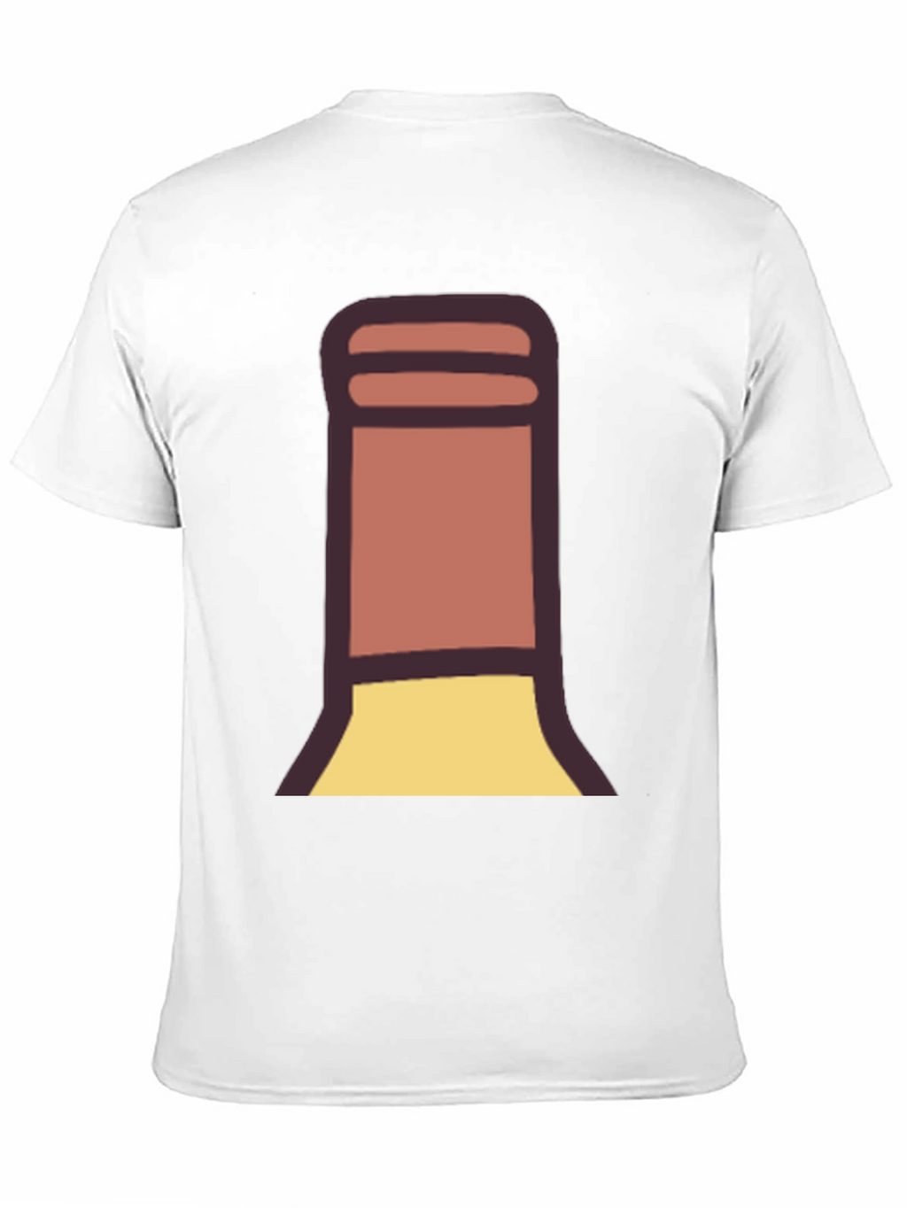 Fun Cartoon Wine Bottle T-Shirt