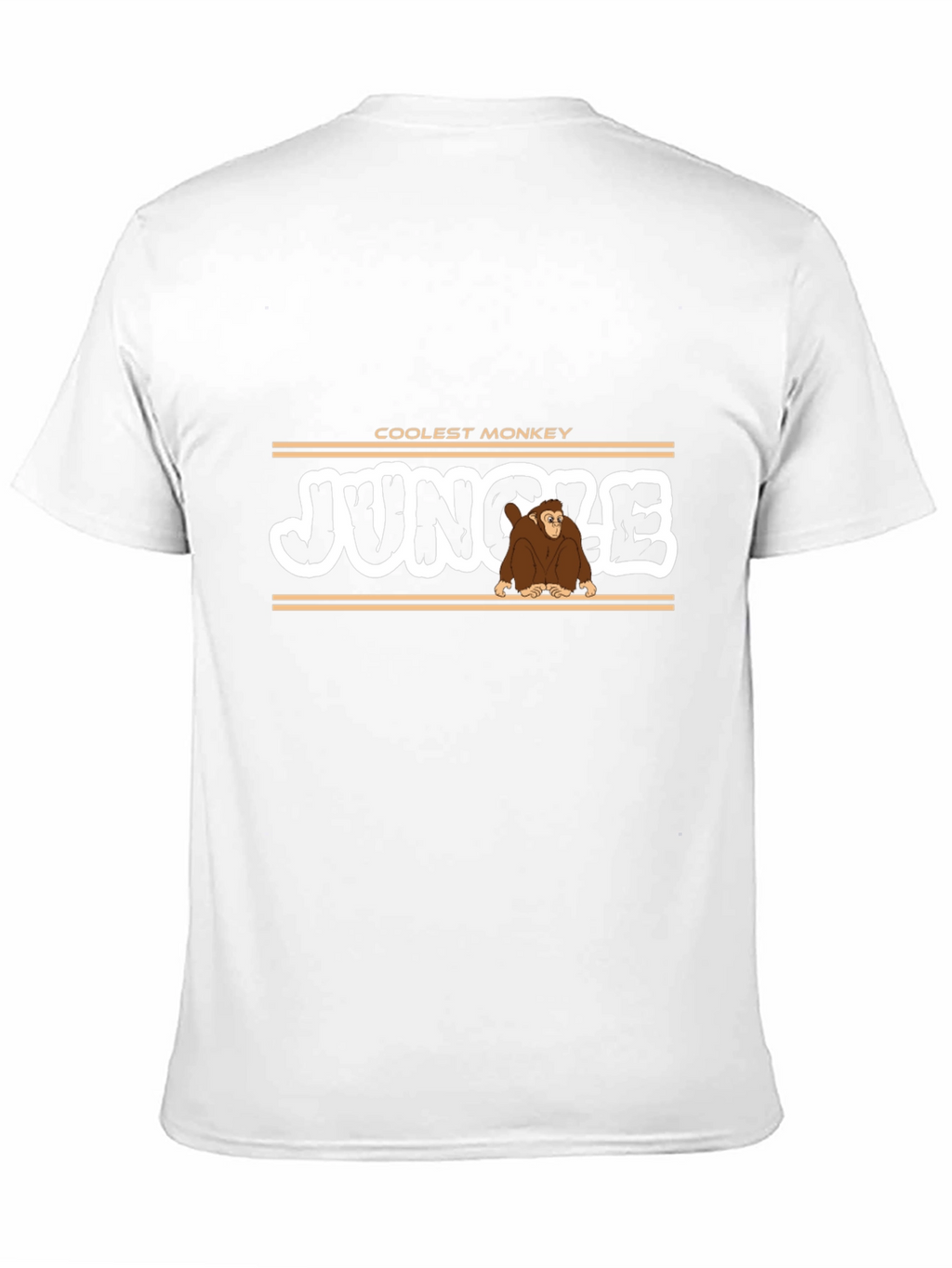 Coolest Monkey Jungle Graphic T-Shirt