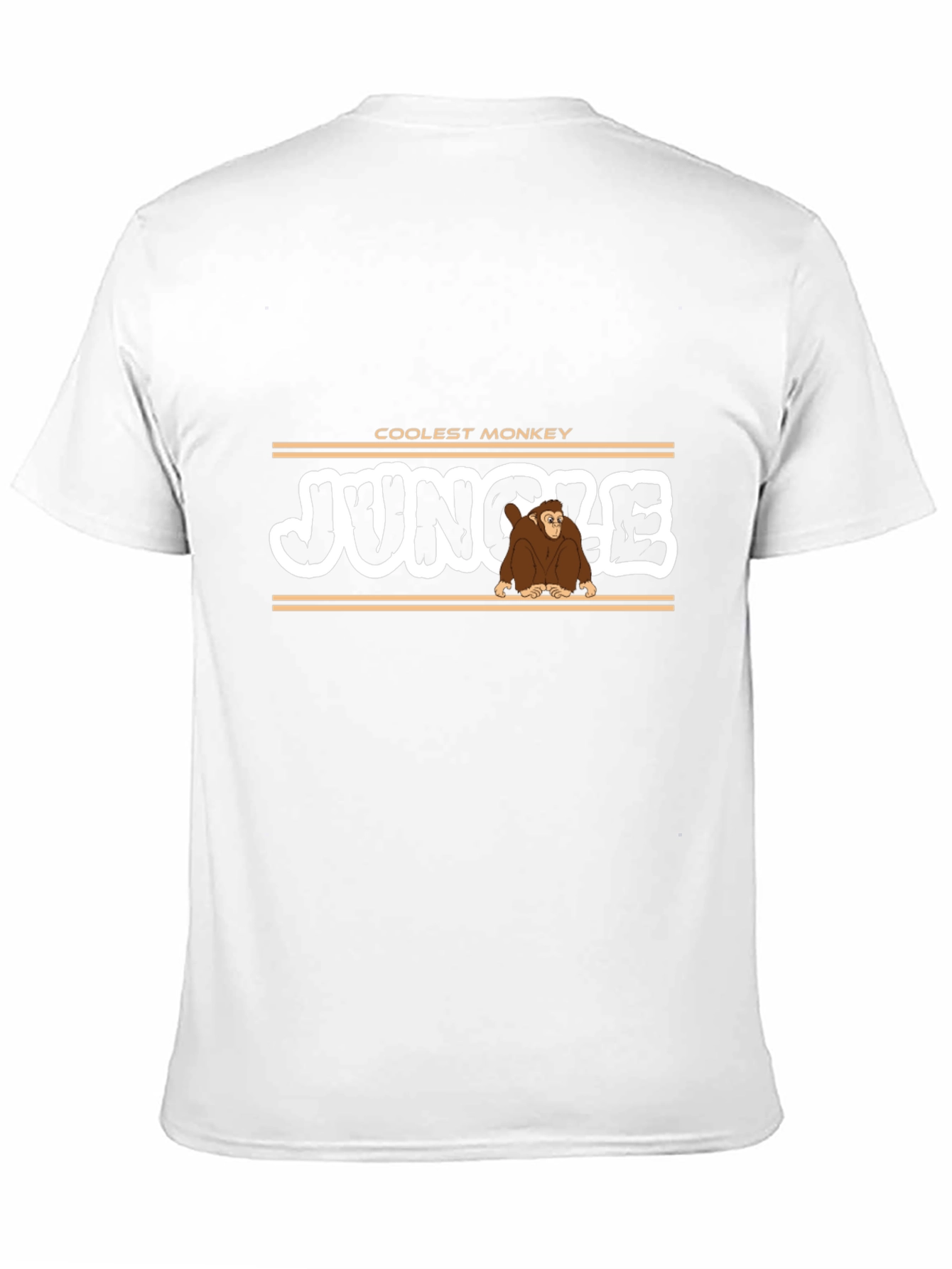 Coolest Monkey Jungle Graphic T-Shirt