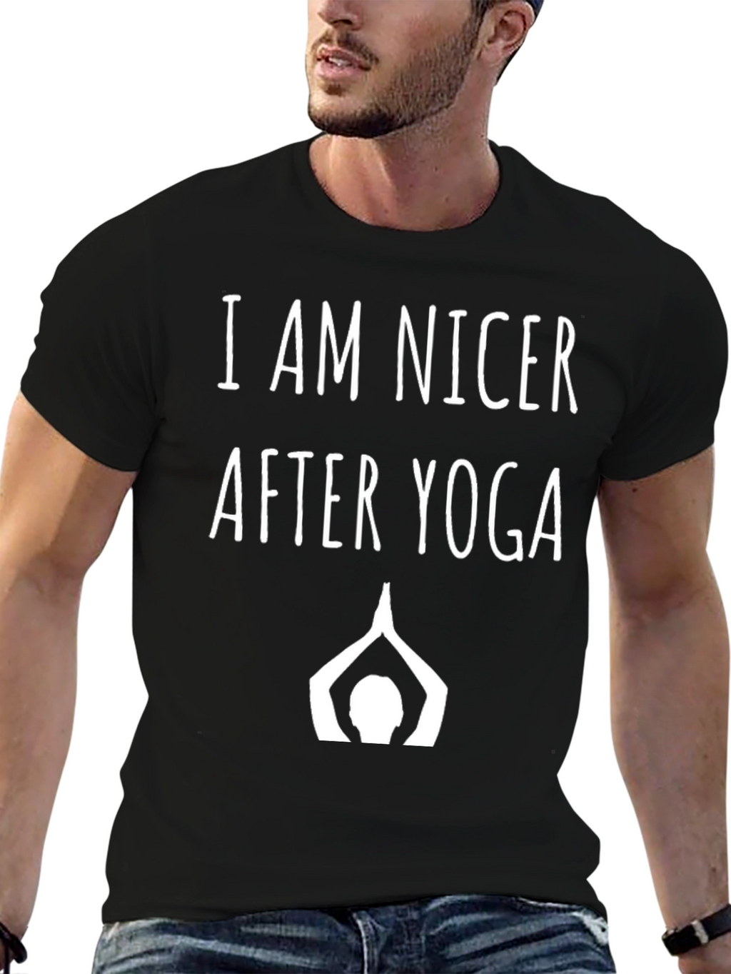 I Am Nicer After Yoga Graphic Tee