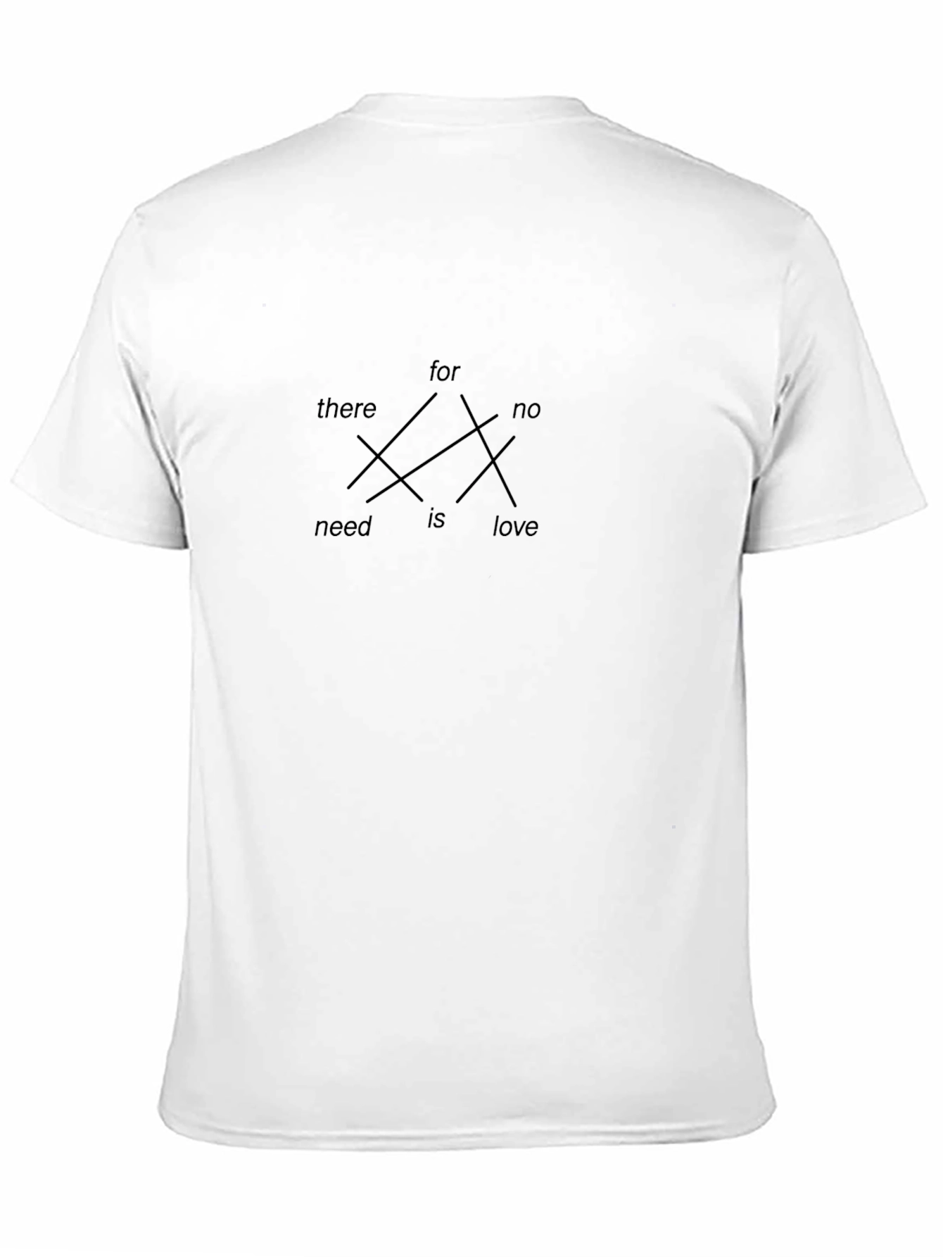 There is No Need for Love T-Shirt