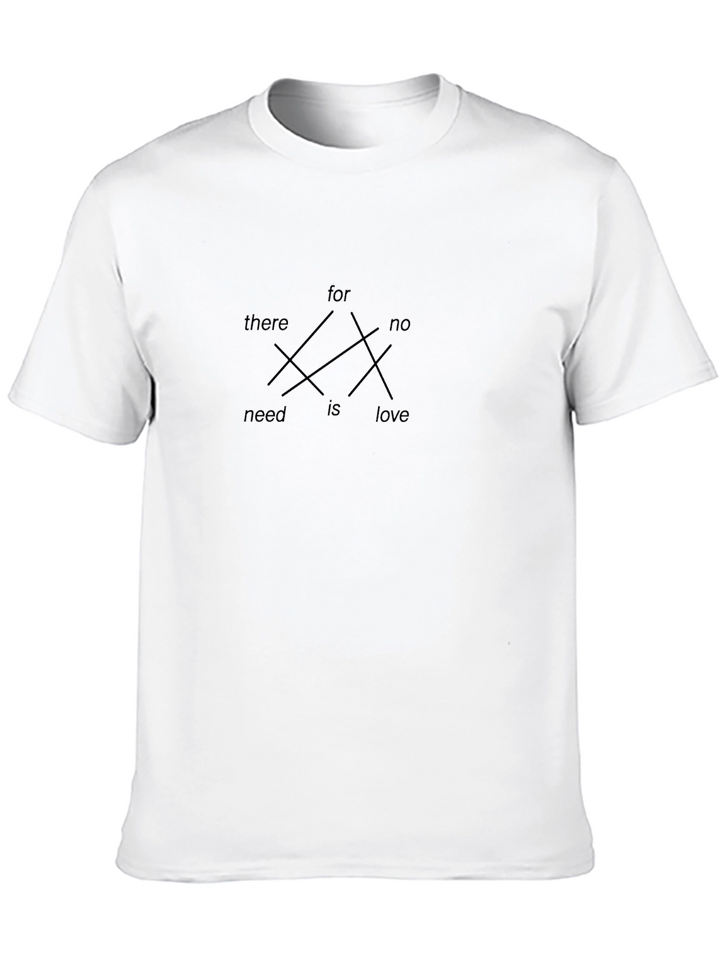 There is No Need for Love T-Shirt
