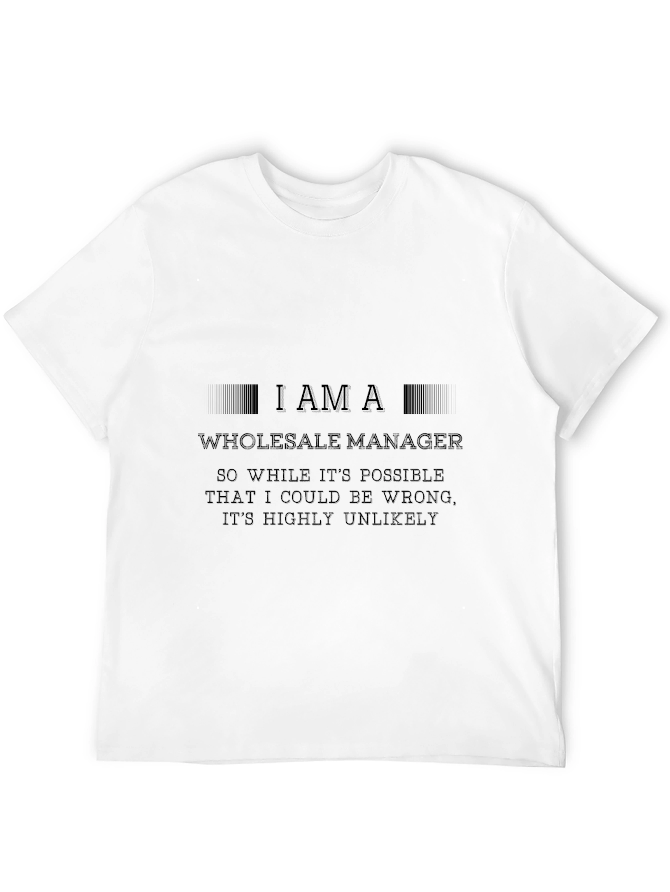 Wholesale Manager Graphic T-Shirt