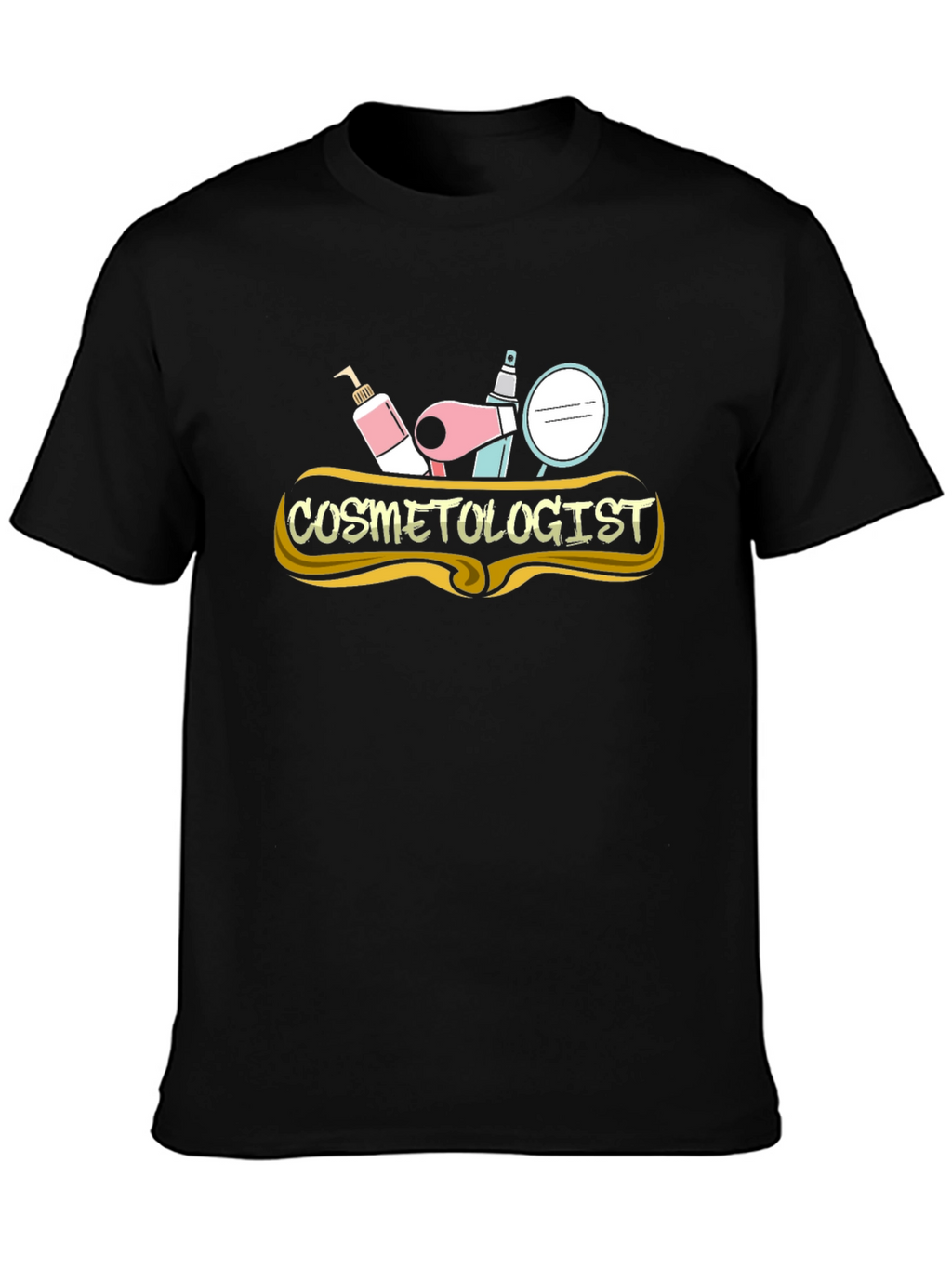 Cosmetologist Graphic Tee - Black
