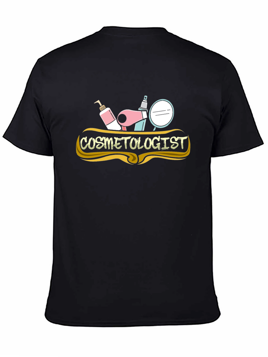 Cosmetologist Graphic Tee - Black