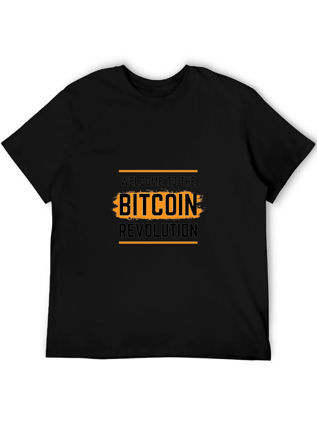 Bitcoin Revolution Black Graphic Tee