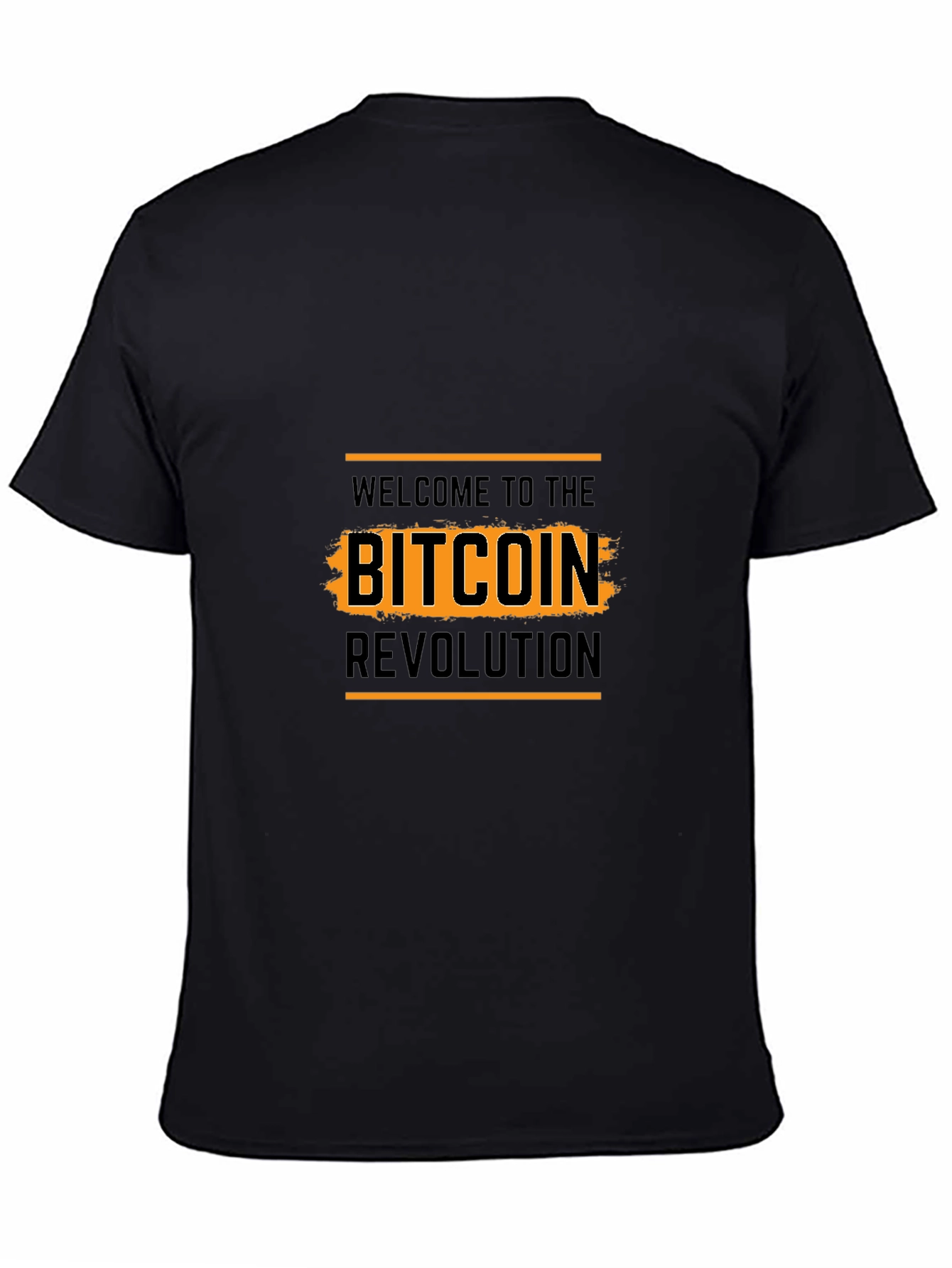 Bitcoin Revolution Black Graphic Tee